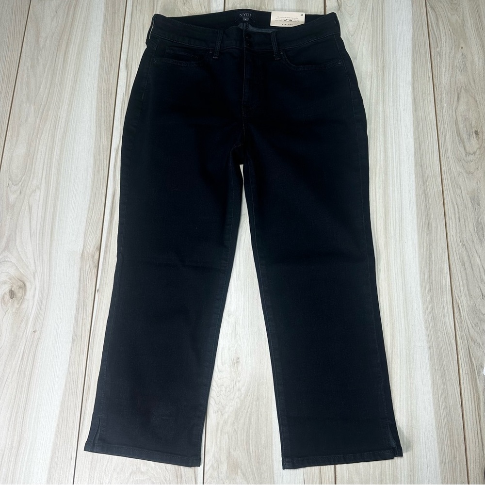 NYDJ Women’s Cool Embrace Capri Jean Lift & Tuck Sz 8 Nautilus Denim A377694 New